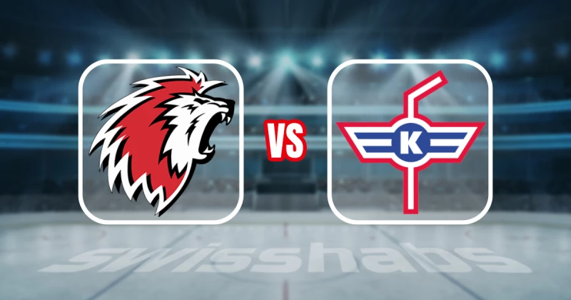 Formation des équipes et joueurs indisponibles pour le match Lausanne HC vs EHC Kloten