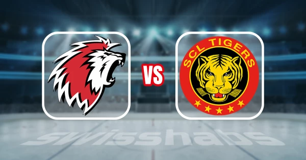 Formation des équipes et joueurs indisponibles pour le match Lausanne HC vs SCL Tigers