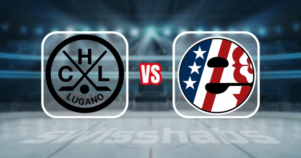 Teamaufstellung und nicht verfügbare Spieler für das Spiel HC Lugano vs. SC Rapperswil-Jona Lakers