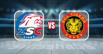 Formation des équipes et joueurs indisponibles pour le match ZSC Lions vs SCL Tigers