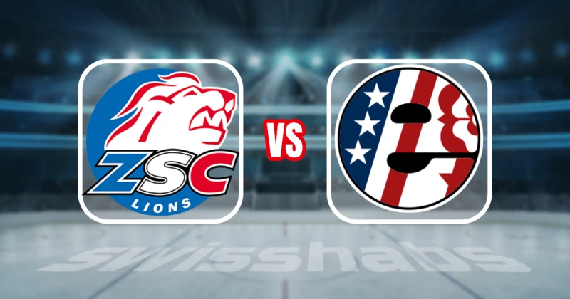Formation des équipes et joueurs indisponibles pour le match ZSC Lions vs SC Rapperswil-Jona Lakers