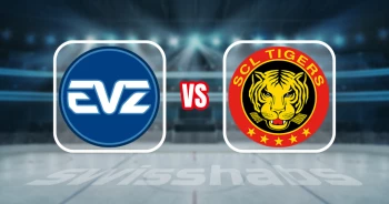 Formation des équipes et joueurs indisponibles pour le match EV Zug vs SCL Tigers