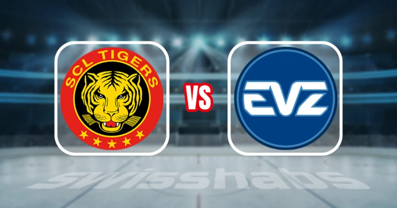 Formation des équipes et joueurs indisponibles pour le match SCL Tigers vs EV Zug