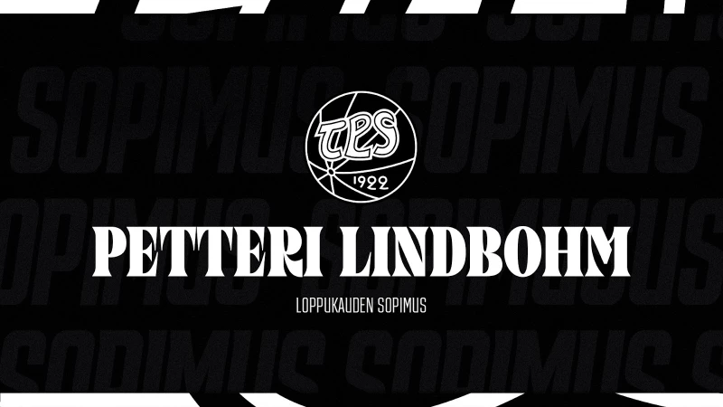 Petteri Lindbohm unterschreibt bei TPS Turku als Ersatz für den verletzten Niklas Friman