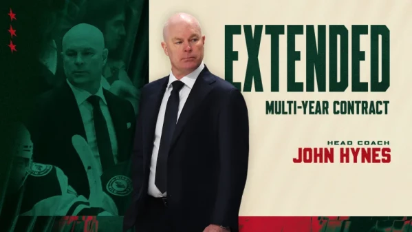 Prolongation de contrat de plusieurs saisons pour John Hynes avec le Wild du Minnesota