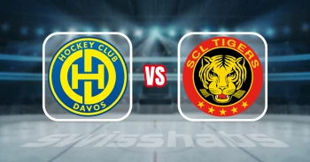Formation des équipes et joueurs indisponibles pour le match HC Davos vs SCL Tigers