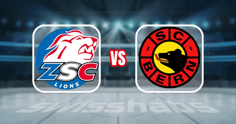 Formation des équipes et joueurs indisponibles pour le match ZSC Lions vs SC Bern