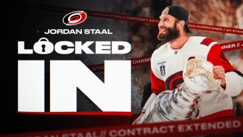 Kapitän Jordan Staal verlängert bei den Carolina Hurricanes um eine weitere Saison
