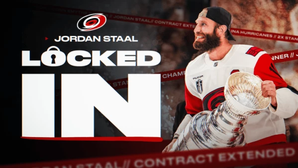 Kapitän Jordan Staal verlängert bei den Carolina Hurricanes um eine weitere Saison