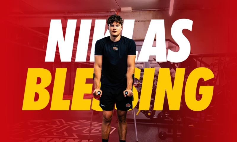 Coup dur pour Niklas Blessing : déchirure des ligaments croisés et absence prolongée