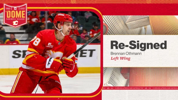 Brennan Othmann paraphe une entente à deux volets avec les Flames