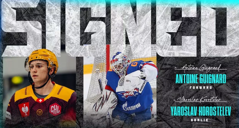Der Genfer Antoine Guignard wagt das Nordamerika-Abenteuer mit Wichita in der ECHL