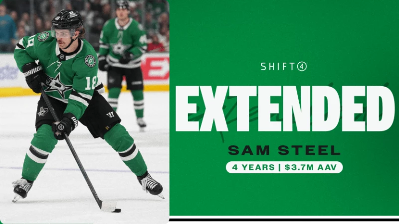 Pacte de 14,8 millions au Texas : les Stars de Dallas prolongent Sam Steel jusqu'en 2031