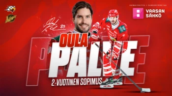 Oula Palve s'engage pour deux saisons avec Vaasan Sport