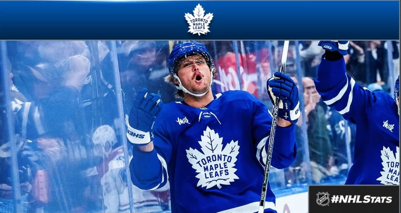 William Nylander inscrit le tout premier but de la saison 2026-2027 de la LNH