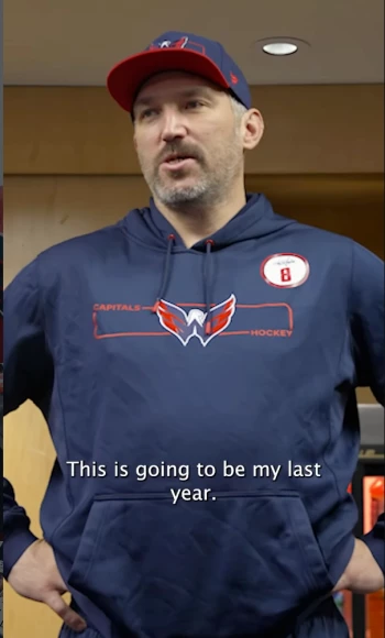 Alex Ovechkin gibt bekannt, dass diese Saison seine letzte in der NHL sein wird