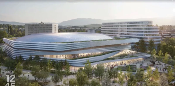 Un premier recours contre la nouvelle patinoire à Genève