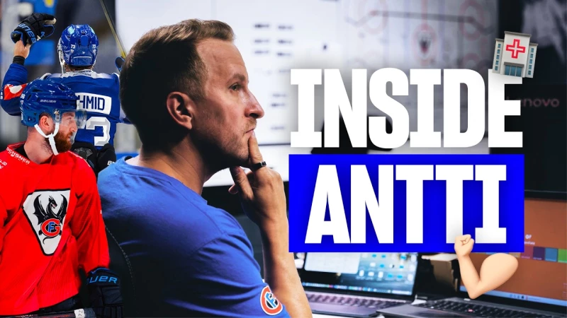 Entdecken Sie den Arbeitsalltag von Antti Roppo, dem neuen Konditionstrainer von Gottéron