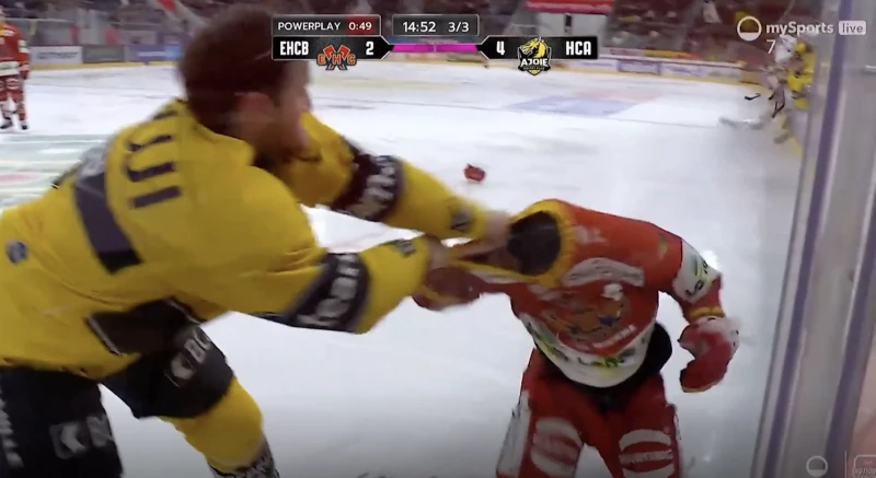 Recours du... HC Bienne contre la suspension de Daniel Carr