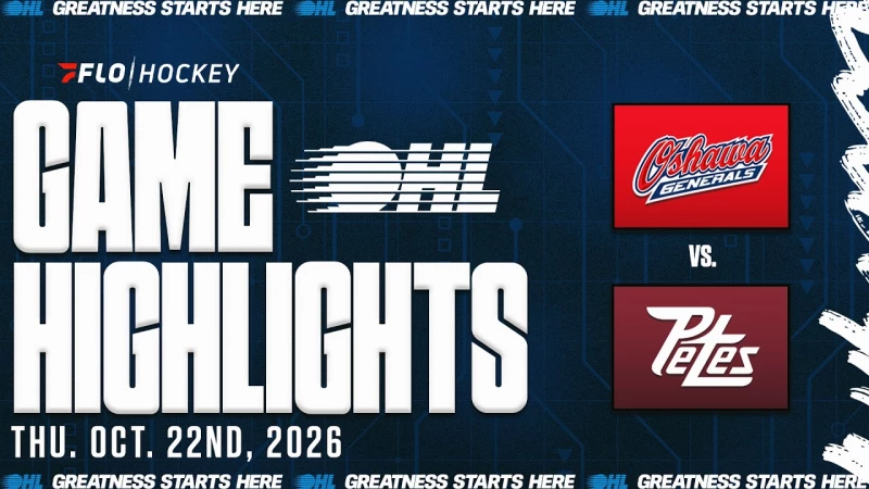 OHL: Yanis Lutz erneut als Vorlagengeber, Peterborough siegt in der Verlängerung gegen Oshawa
