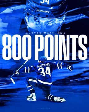 Un bien joli record signé par Auston Matthews
