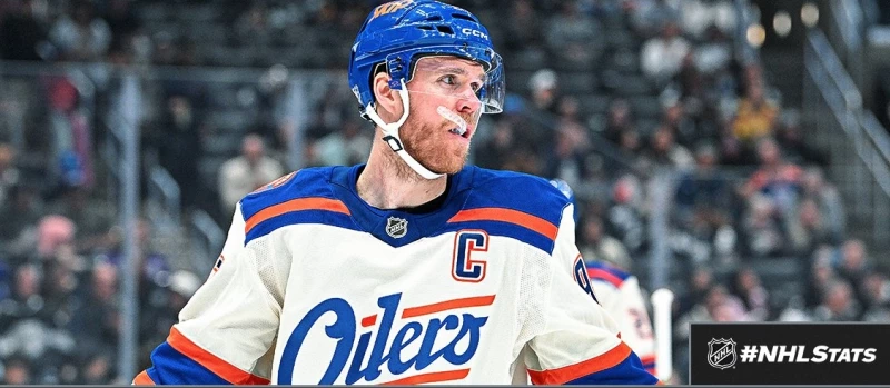 Pluie de records historiques pour Connor McDavid lors de la bataille de l'Alberta