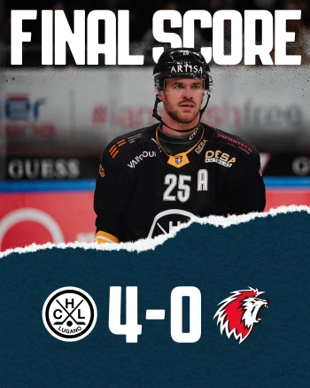 Les images de la nette victoire de Lugano sur Lausanne